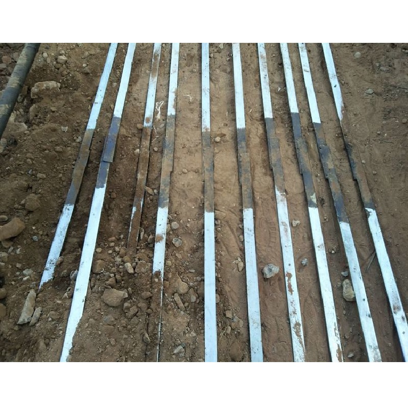 Matters needing attention in construction of grounding flat steel